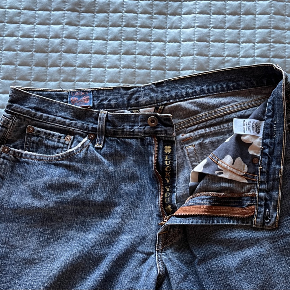 Lucky Brand Dark Blue Relaxed Jeans